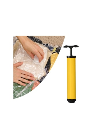 Trendooze El Pompalı Vakumlu Sıkıştırılmış Torbalar Çok Renkli Manuel Popüler Kullanışlı Çok Renkli