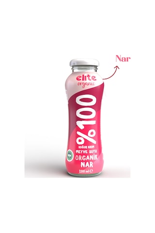 Elite Organik Nar Suyu 200 Ml