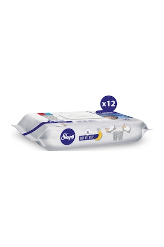 Sleepy Xl Lavanta Kokulu Bebek Vücut Temizleme Havlusu 12 x 50 600 Yaprak
