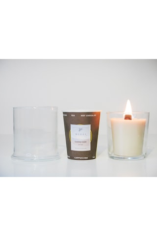 MİSSİ CRACKLING DARK AMBER VEGAN REFİL MUM 300 GR (ÇITIRTILI)