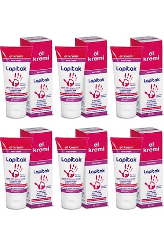 Lapitak El Bakım Kremi 6 x 60 ML