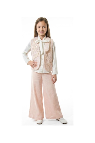 Xo Kids Kız Çocuk Alt Üst Takım 6-14 Yaş 804 Pembe