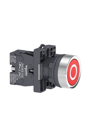 Schneider Electric XA2EA4322 İşaretli yaylı buton Ø 22 - yay dön