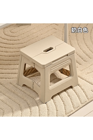 Crosswing Plastik Katlanır Küçük Tabure-kahverengi Kahverengi