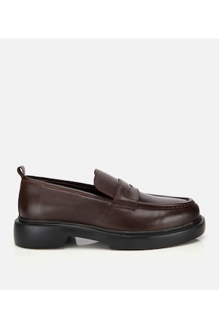 Hotiç Erkek Deri Kahverengi Yüksek Tabanlı Klasik Loafer 02ayh311850a480 02ayh311850a480 Kahverengi