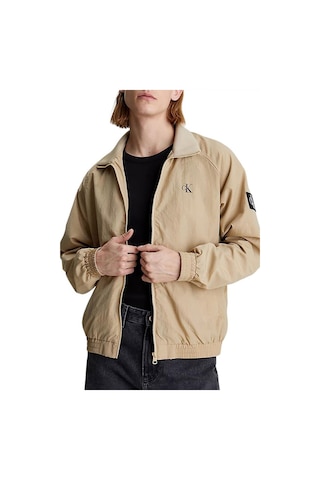 Calvin Klein Erkek Bomber Mont Bej