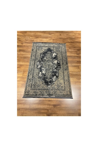 Magnifique Mq33h Lacivert Halı Çok Renkli
