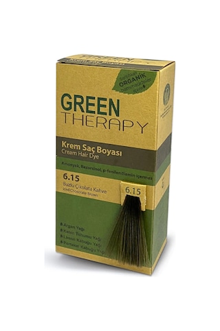 Green Therapy Krem Saç Boyası 6.15 Buzlu Çikolata Kahve
