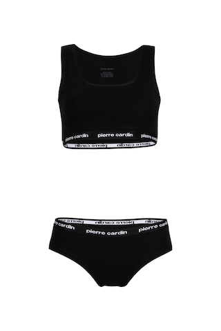 Pierre Cardin Kadın Siyah İç Giyim Takım 50304055-vr046 Siyah