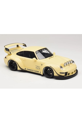 1:18 Ölçek Gt Spirit 2023 Porsche 911 Rwb Sandstorm Resin Kapalı Minyatür Model Araba 25cm