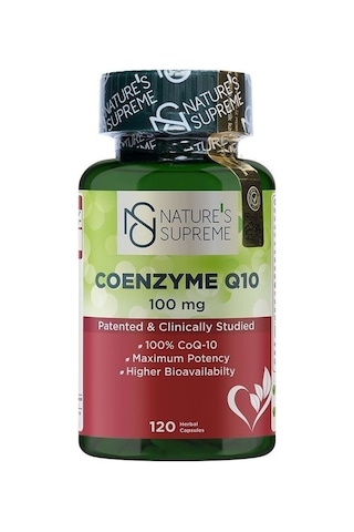 Nature's Supreme Coenzyme Q10 100 MG 120 Kapsül