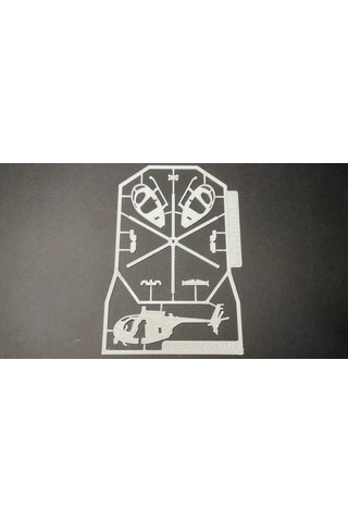 Mh-6m Little Bird Kart Kiti