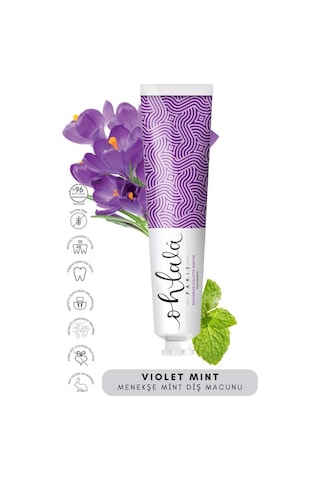 Ohlala Violet Mint Menekşe-nane Diş Macunu 75ml
