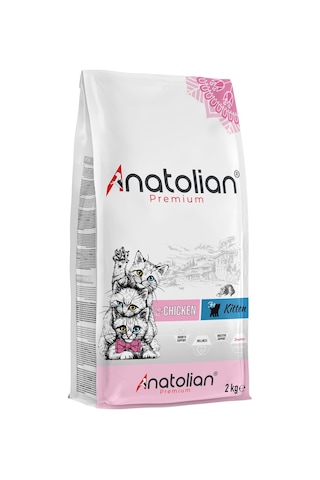 Anatolian Premium Kitten Tavuklu Yavru Kedi Maması 2 KG