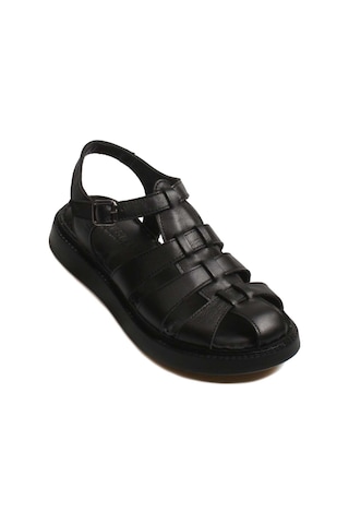Fast Step Hakiki Deri Kadın Klasik Sandalet 621za880 001