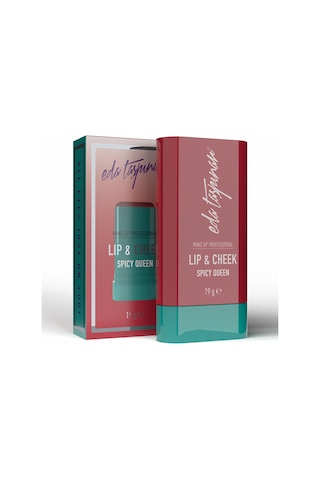 Eda Taşpınar Lip & Cheek Cream Blush Stick Spicy Queen