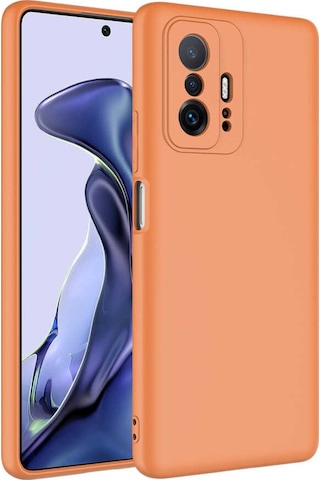 Xiaomi Mi 11T Pro 5G Kilif Mara Lansman Iç Yüzeyi Kadife Kilif 562840007