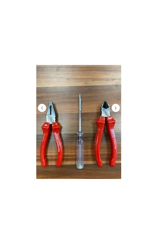 İzeltaş Pense , Yan Keski , Kontrol Kalemi Seti 3 Parça 160mm
