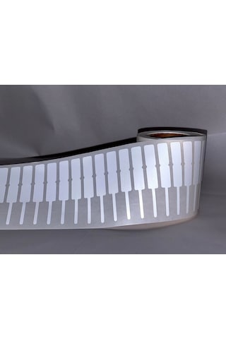 Etiket Boş Yapışkanlı Kuyumcu Yüzük Etiketi 72mmx10mm Diğer