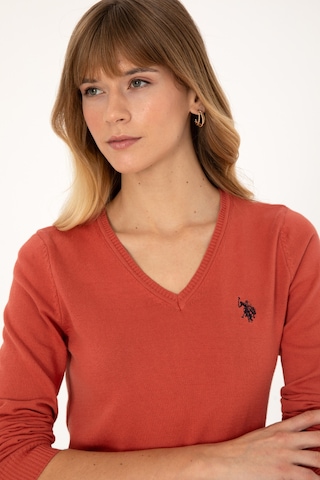 U.s. Polo Assn. Kadın Gül Kurusu Kazak /triko 50313590-vr026 Gul Kurusu