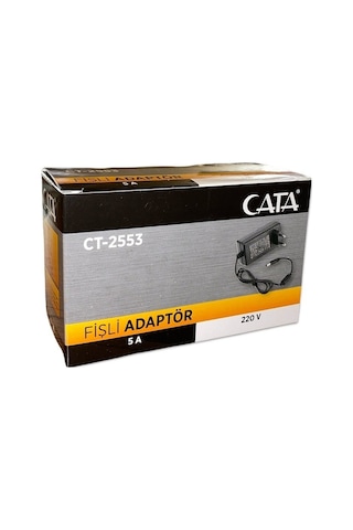 Cata Ct-2553 5 Amper Fişli Adaptör 60W