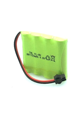 Tnl 4.8V 1100Mah Siyah Soketli Oyuncak Araba Pili