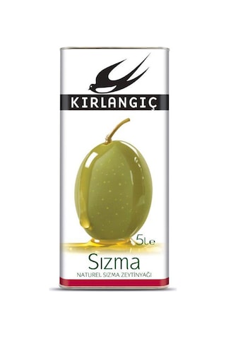 Kırlangıç Naturel Sızma Zeytinyağı Teneke 5 L Kırlangıç Naturel Sızma Zeytinyağı Teneke 5 L