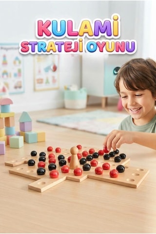 Kulami: Strateji Ve Zeka Dolu Eğlenceli 2 Kişilik Strateji Eğitici Masa Oyunu Seti
