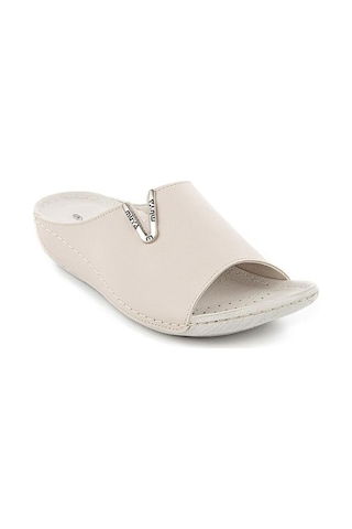 Muya Nest 31125-045 Anatomik Taban Kadın Terlik Krem 36-40 Krem