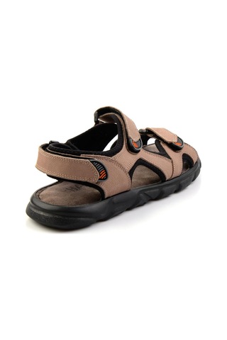 Kum Hakiki Deri Erkek Sandalet E05078102501