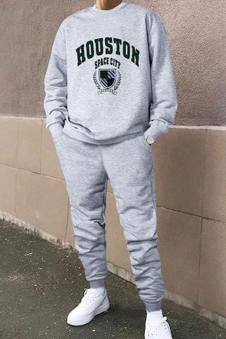 Antrasit Eşofman Takımı Gri1