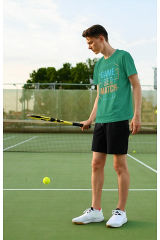 Fnbx Game Set Match T-shirt Yeşil