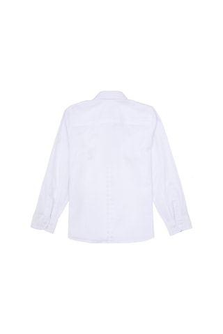 U.s. Polo Assn. Erkek Çocuk Beyaz Gömlek Desenli 50316701-vr013 Beyaz