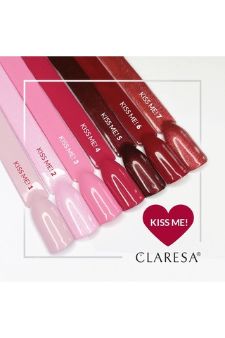 Claresa Kalıcı Oje Kiss Me 2 Simli Açık Pembe 5g