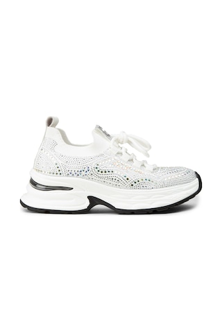 Deery Kadın Beyaz Taş Detaylı Sneaker Ayakkabı - 26303zbyzp01 Beyaz