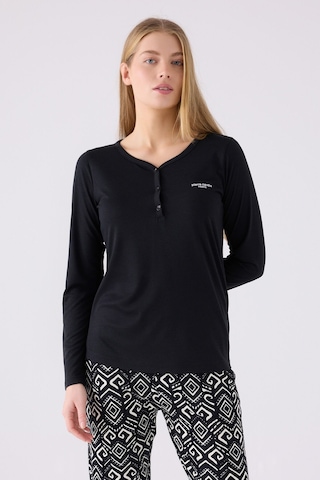 Pierre Cardin Kadın Siyah Pijama Takımı Pc8871-s-v1 Siyah