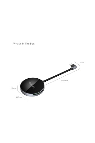 Smallrig - 4870 Çok Fonksiyonlu Magsafe Kart Okuyucu