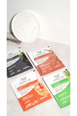 Ashley Joy Keratin & Biotin İçeren Kuru Ve Yıpranmış Saçlara Özel Onarıcı Saç Maskesi 30 ML