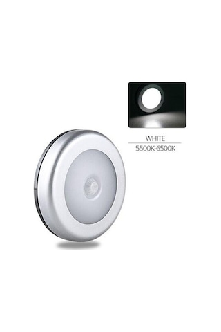 Beyaz Pır Hareket Sensörü Dolap Altı Işığı Otomatik Akıllı Gece Lambası Lampada Led Işıkları Ev Yatak Odası Dolap Mutfak Dolap Işığı Beyaz