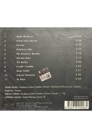 Plak Değildir Cd Dir Cd Tahir Palalı O Cd