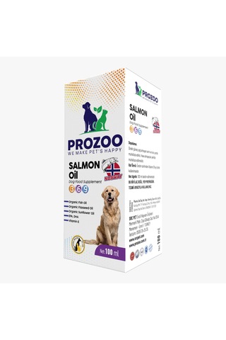 Prozoo Samon Yağı Köpek 100 ML