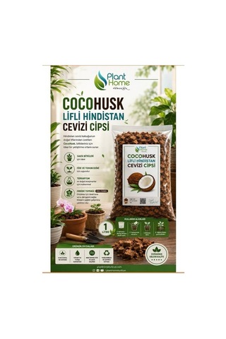 Hüskon Ticaret Plant Home Ithal Çam Kabuğu, Kil Bilyesi Ve Cocohusk İçeren Profesyonel Orkide Toprağı Değişim Seti 1
