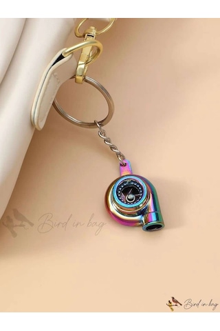 Oto Araba Anahtarlık Turbo Metal Bukalemun Renk Sessiz