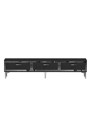 Tsa1802as Tuna Tv Sehpası Antrasit-silver 180cm