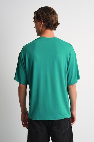 Alexander Gardi Alexandergardı V Yaka Oversize T-shirt E24-742a Petrol