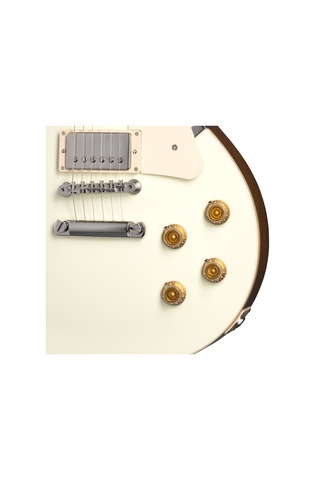 Gibson Les Paul Standard '50s Plain Top Elektro Gitar Classic White