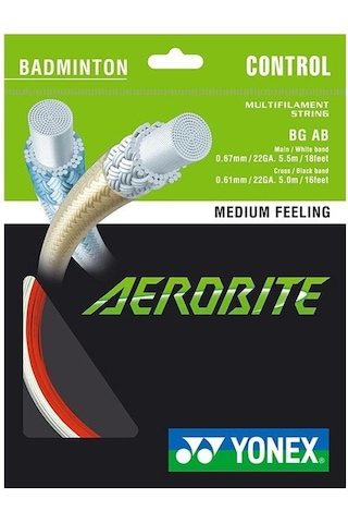 Yonex Aerobıte Badminton Kordajı 10 M Çift Renk