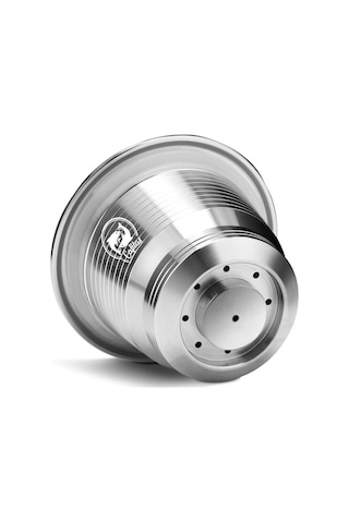 Flybuy Yeniden Paslanmaz Nespresso Makineleri Kullanılabilir Kapsül Kahve İçin Filtre Dolum Çelik Bardağı Jm