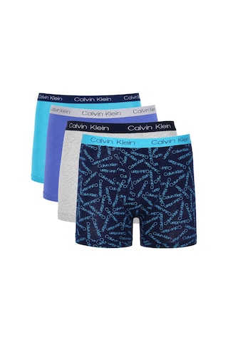 Calvin Klein Erkek Çocuk 4'lü Boxer 2129-145484 Çok Renkli