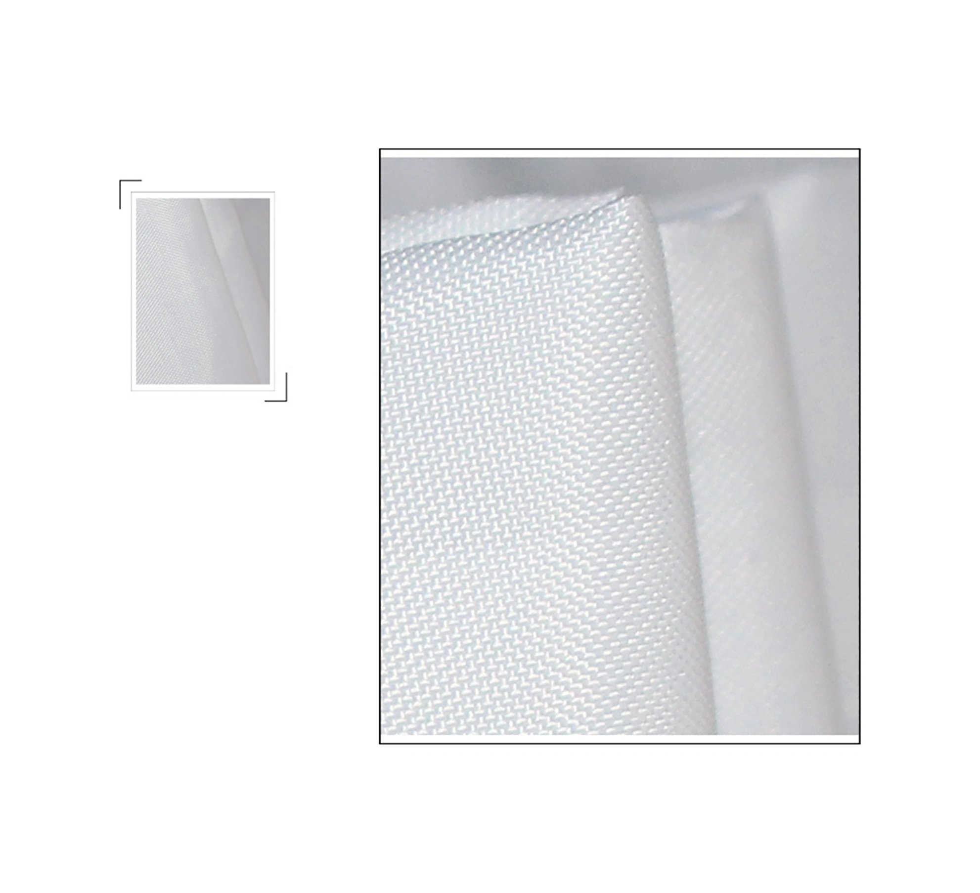 Youmex Beyaz Su Geçirmez Anti-moisturizing Banyo Perdesi - Kalın Poliester, 150x200 Cm, 10 Adet Kanca İle 1 Adet Beyaz